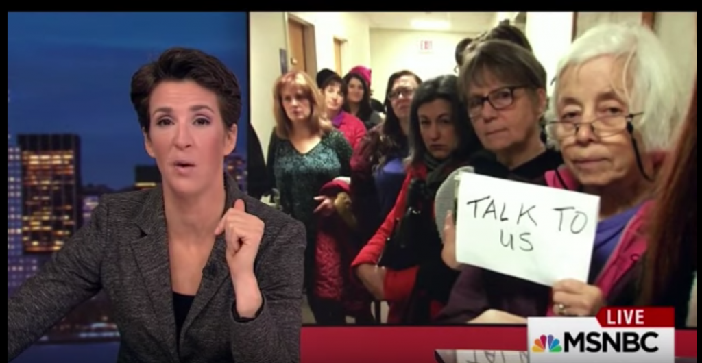 Rachel Maddow cites NJ 11th for Change n MSNBC