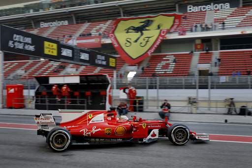 Ferrari's Sebastian Vettel sets fastest time of winter on penultimate day of F1 testing