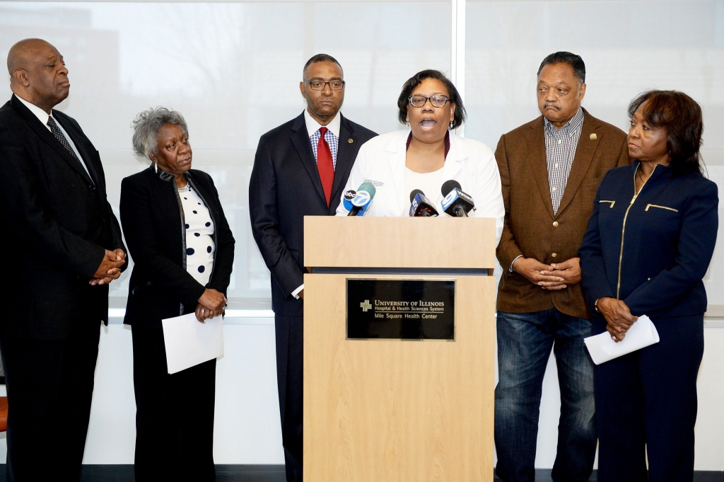 Rev. Jesse Jackson galvanizes support for the Affordable Care Act