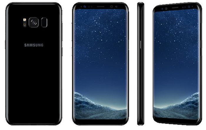 Want to See the Galaxy S8 is Black, Grey, and Silver? Here You Go. (Updated: Purple and Backs Too!)