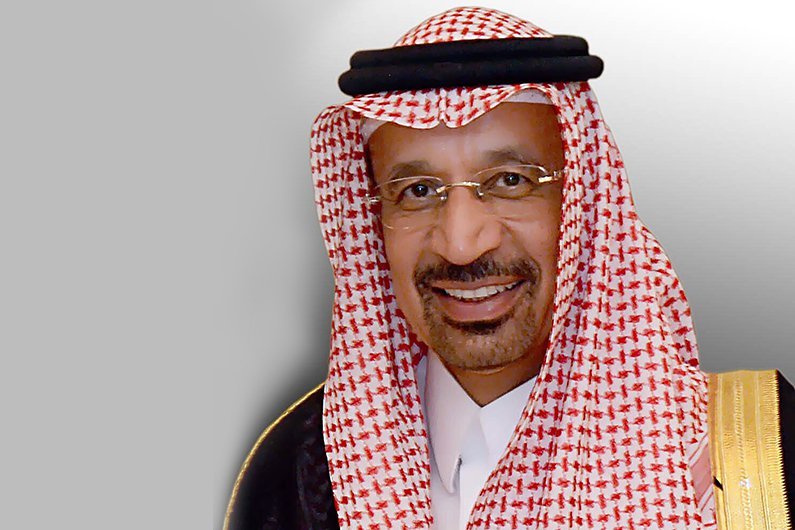 Saudi Arabia's Minister of Energy Industry and Mineral Resources Khalid Al Falih