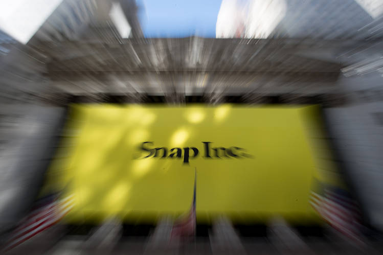 After debuting on the New York Stock Exchange Thursday Snap shares soared 44%. But there are reasons to be wary of the stock say a couple of analysts