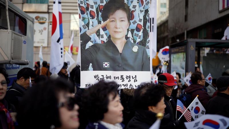 Supporters and opponents of the president have rallied for months in Seoul