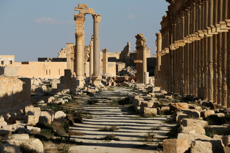 The oasis city of Palmyra has traded hands several times during the six-year civil war in SyriaJOSEPH EID