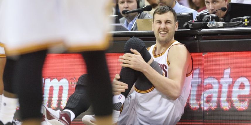 Bogut breaks leg on Cavs debut season likely over