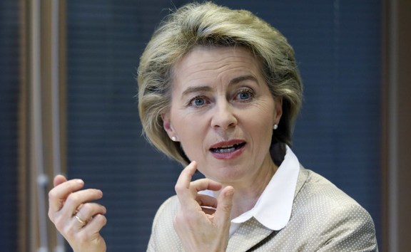 German Defence Minister Ursula von der Leyen