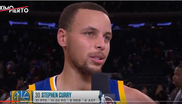 Stephen Curry Postgame Interview | Warriors vs Knicks