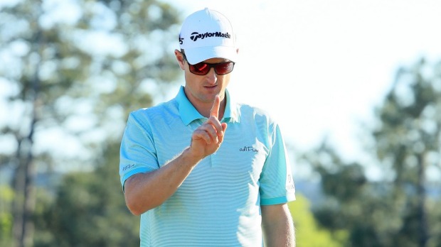 Justin Rose has a share of the lead going into the final round of the Masters at Augusta National