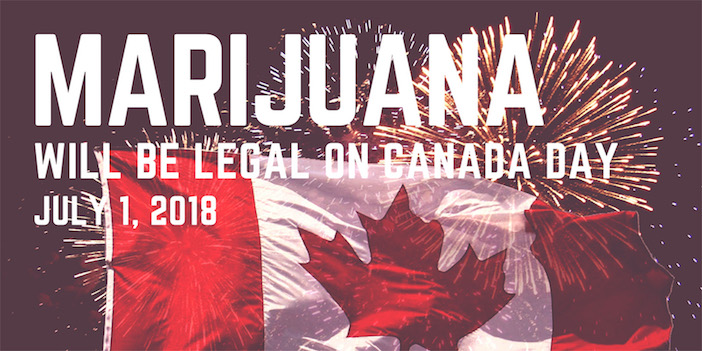 Legal Pot Will Be Available By Canada Day 2018

 0