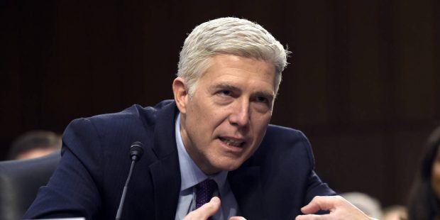 The Latest: Feinstein to vote 'no' on Gorsuch nomination