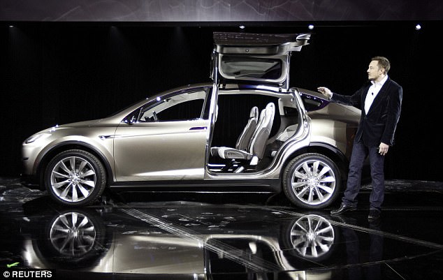 Tesla CEO Elon Musk unveiled the Model X sports utility vehicle in 2012 and sales are rising as more Americans switch over from gas