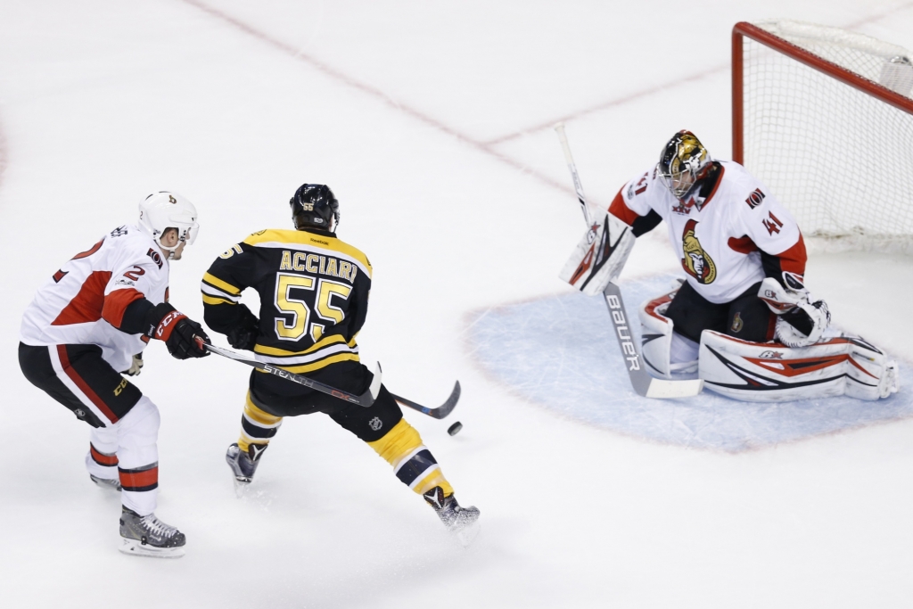 Bruins Senators Noel Acciari Game 6