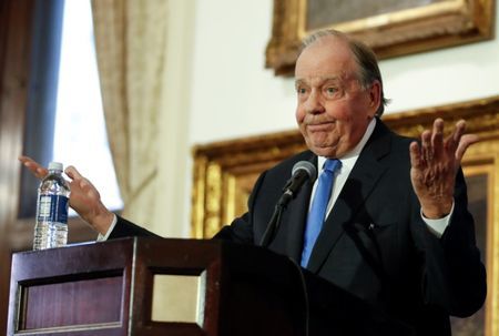 Thomas A. Demetrio Chicago Aviation Attorney and Co-founder of Corboy & Demetrio who represents Dao family speaks during a news conference in Chicago