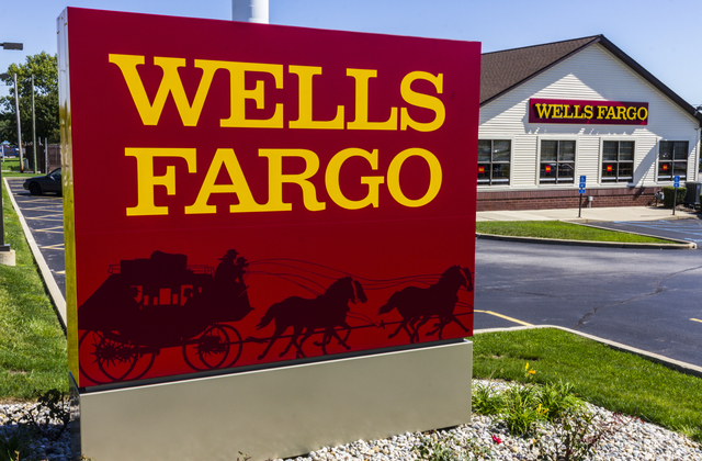 Wells Fargo sign