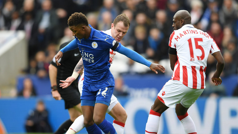 Winger joined Leicester from Birmingham in January 2016