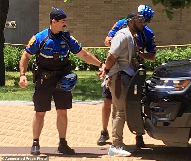 A man is arrested after a fatal stabbing attack on the University of Texas campus in Austin Texas Monday