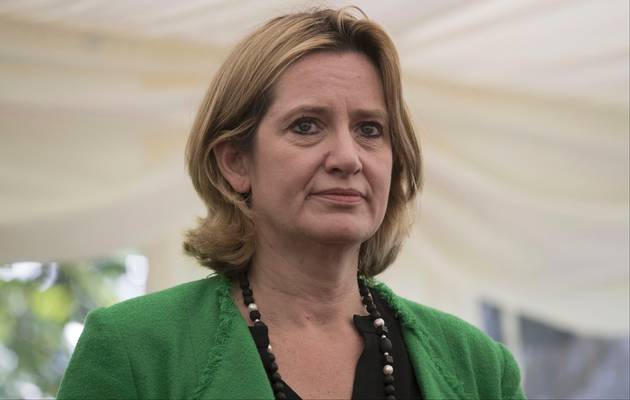 British interior minister Amber Rudd. File