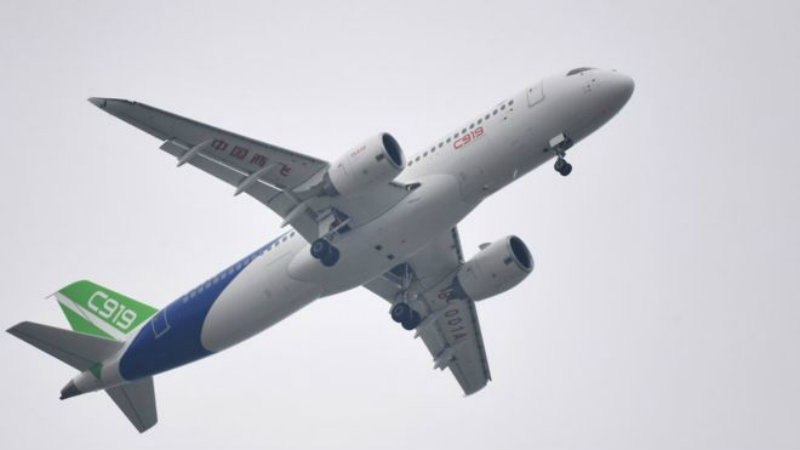 Made-in-China passenger jet set to take wing