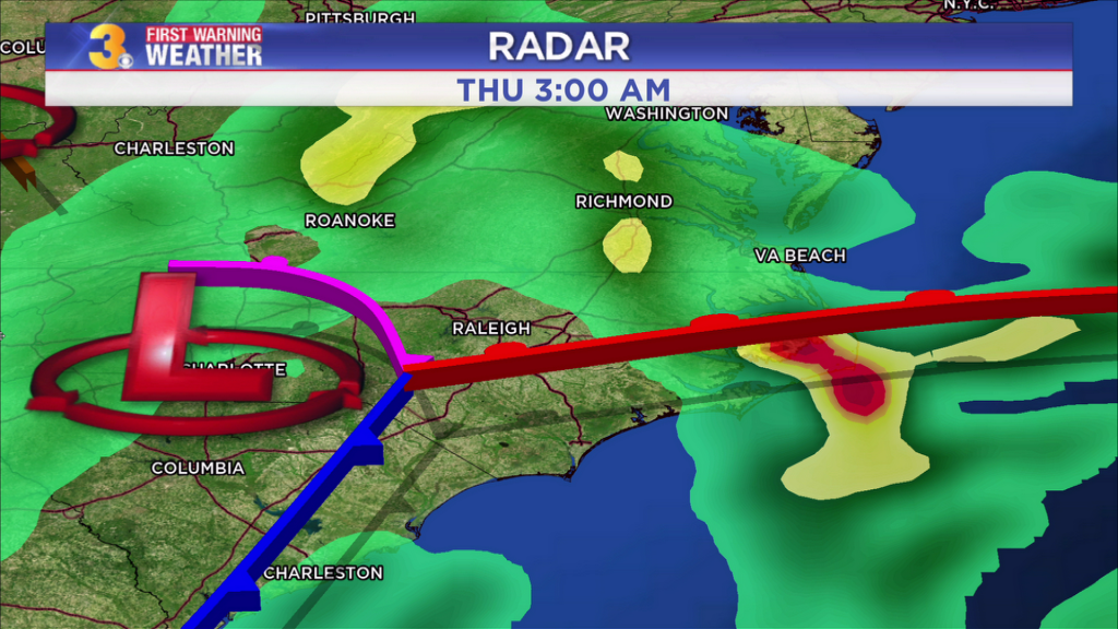 First Warning Forecast Tracking even more rain