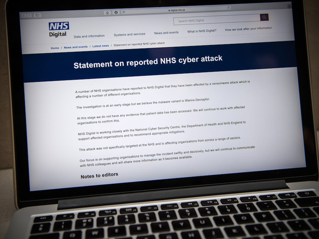 UK hospitals hit with massive ransomware attack