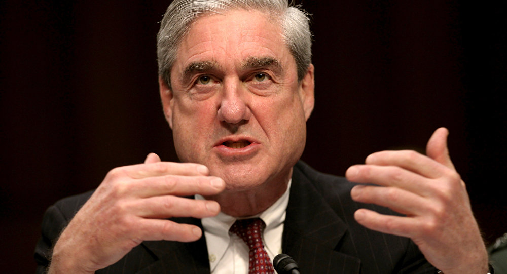 Robert Mueller testifies at a Senate Intelligence Committee hearing on Capitol Hill in Washington DC