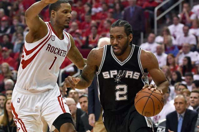 Leonard Aldridge carry Spurs in Parker's absence to turn back Rockets and regain homecourt edge