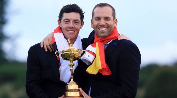 Rory Mc Ilroy will act as a groomsman for Sergio Garcia next month