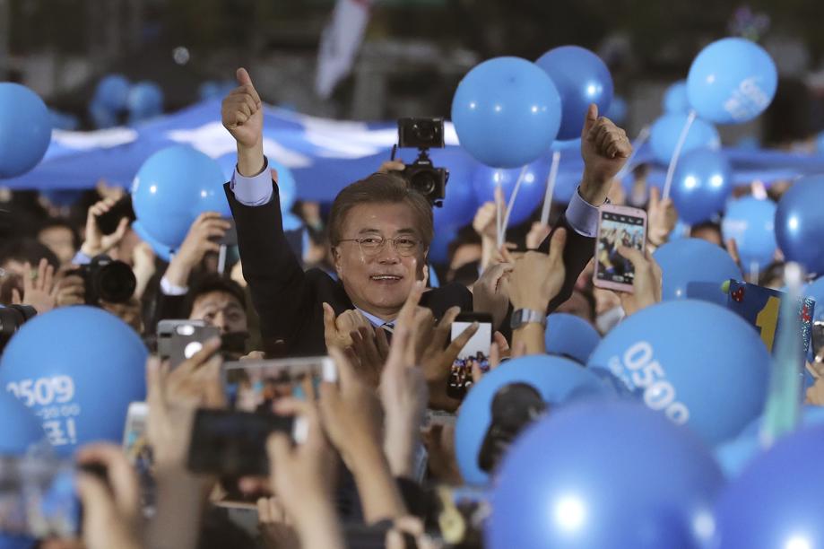 The Latest SKorean liberal candidate expresses confidence