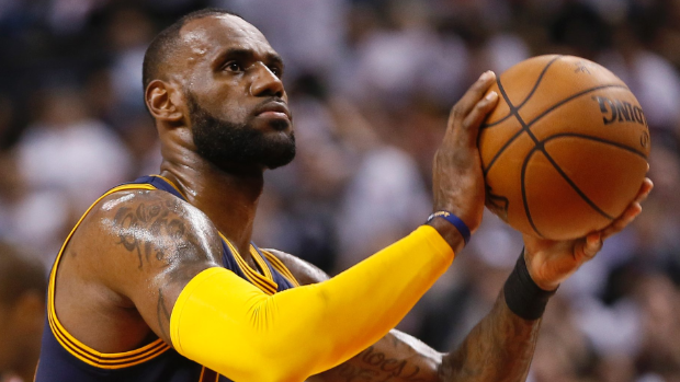 LeBron James led the Cleveland Cavaliers into the Eastern Conference finals