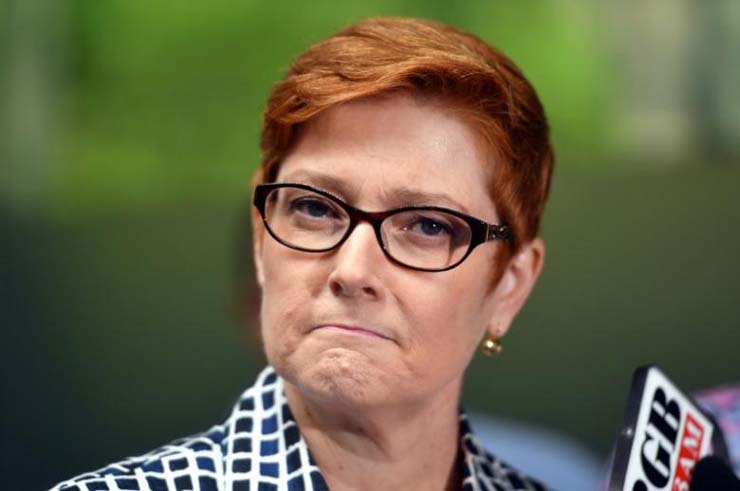 Australian Defense Minister Marise Payne Australian Defense Minister Marise Payne