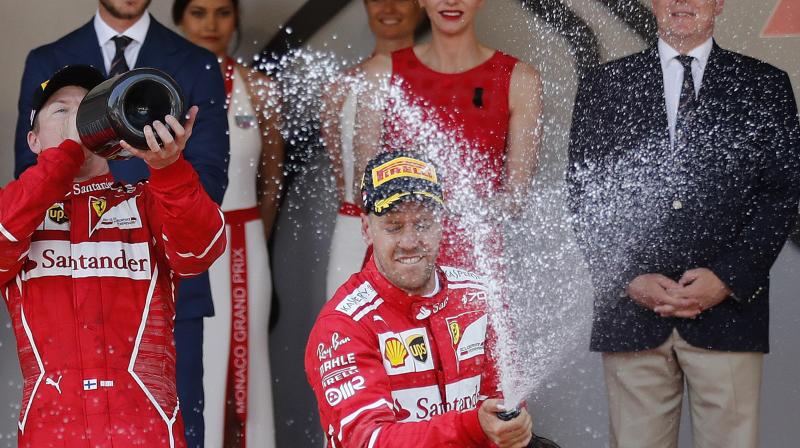 Sebastian Vettel became the first Ferrari driver since Michael Schumacher to win the Monaco Grand Prix