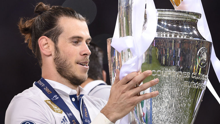 Gareth Bale has won his third Champions League medal in four years