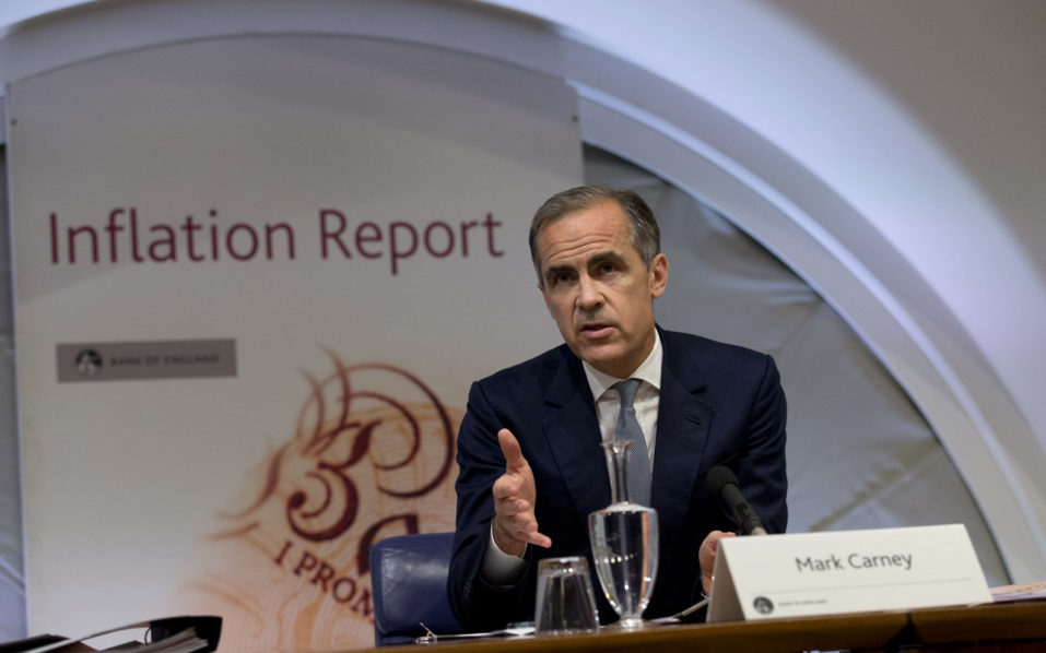 Governor of the Bank of England Mark Carney  AFP