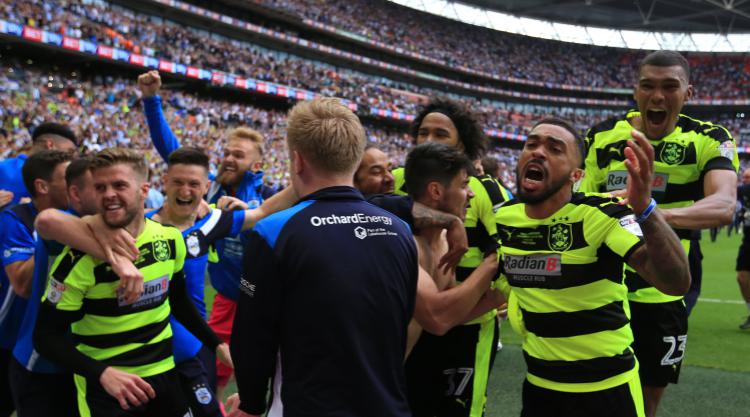 Huddersfield Town promoted to Premier League after beating Reading in play-off penalty shootout