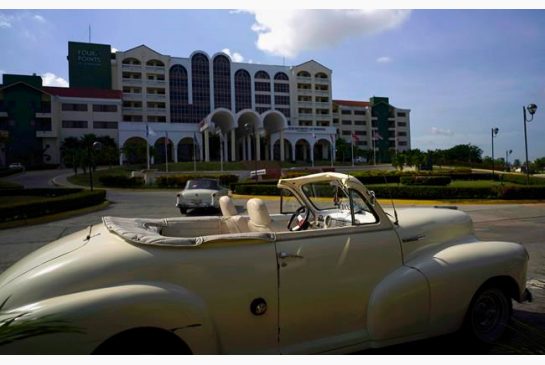 United States President Donald Trump is en route to Miami where he'll announce his plans for halting the flow of U.S. cash to Cuba's