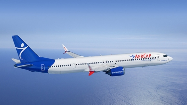 Rendering of MAX 10 in Aer Cap livery