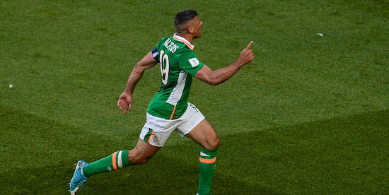 Walters keeps Republic of Ireland's World Cup hopes on track against Austria