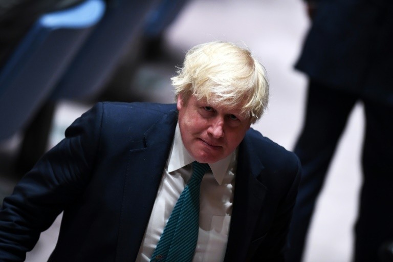 British Foreign Minister Boris Johnson met Libya's Government of National Unity chief Fayez al Sarraj and welcomed the latter's meeting earlier this week in Abu Dhabi with military strongman Field Marshal Khalifa Haftar