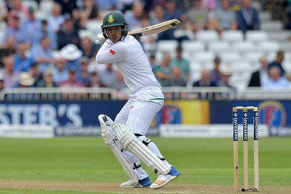 De Kock surprisingly was promoted to No.4 on the opening day of the second Test