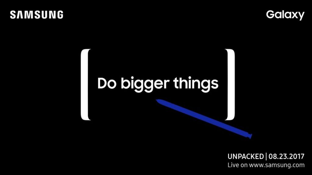 Samsung Announces Galaxy Note 8 Release