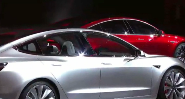 Tesla displays its latest models