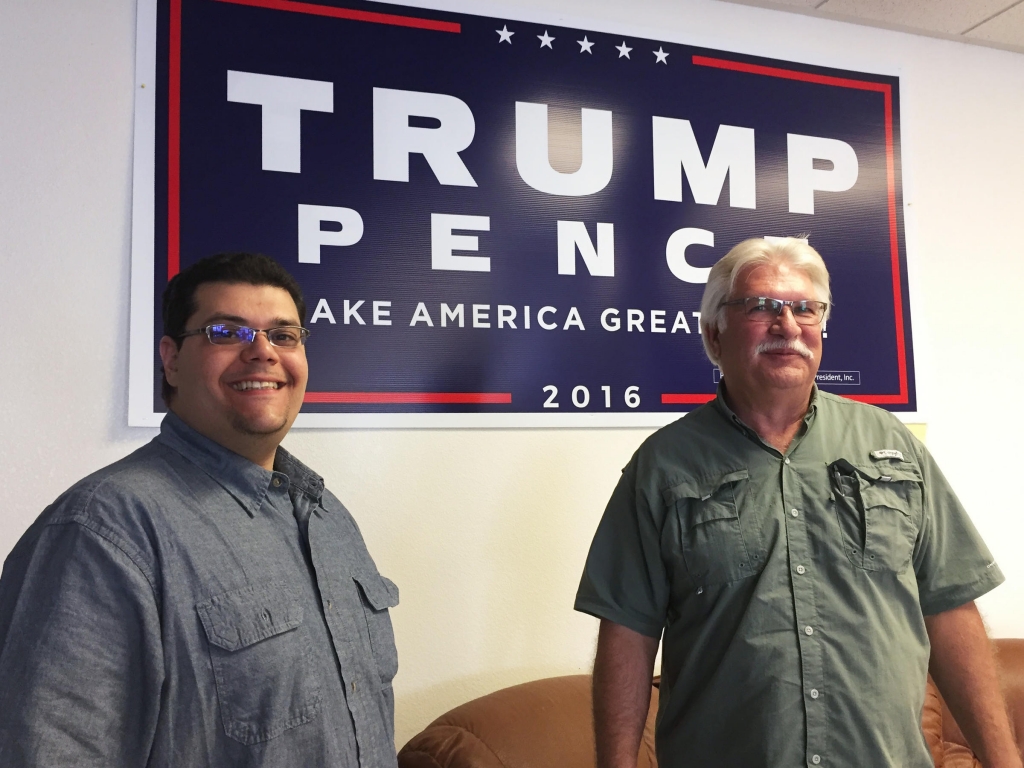 Leo Blundo and Joe Burdzinski are officials with the Nye County Republican Central Committee