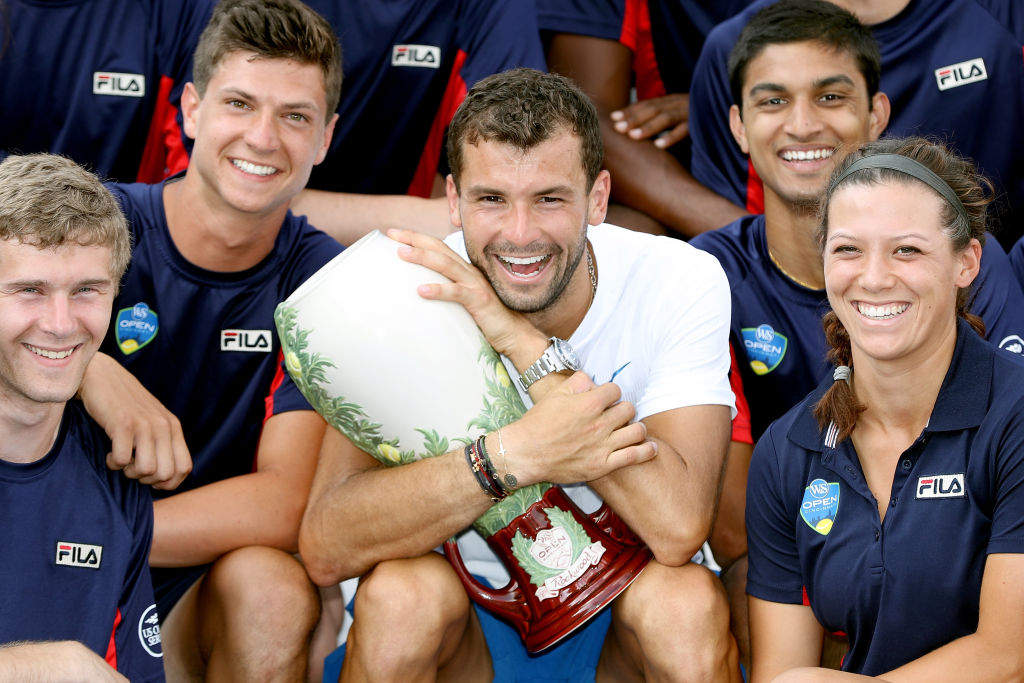 Cincinnati Open Dimitrov reacts to biggest win of his career while Muguruza thumps Halep