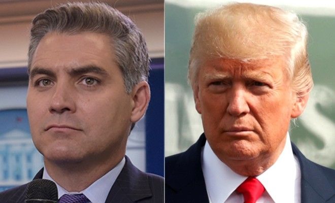 WATCH: Trump Tells CNN's Jim Acosta He's 'Fake News' & White Supremacists Were Condemned