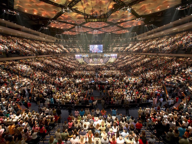 Houston residents ask Joel Osteen to open Lakewood Church for Harvey flooding victims