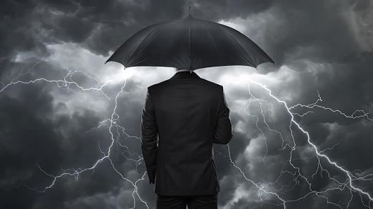 Investor weathering storm