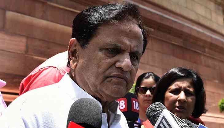 Complaint filed against Ahmed Patel's RS nomination