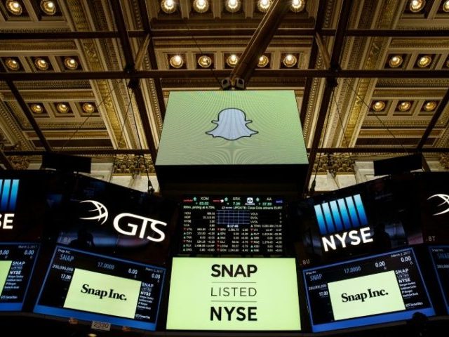 Snapchat is trading under the ticker'SNAP on the New York Stock Exchange