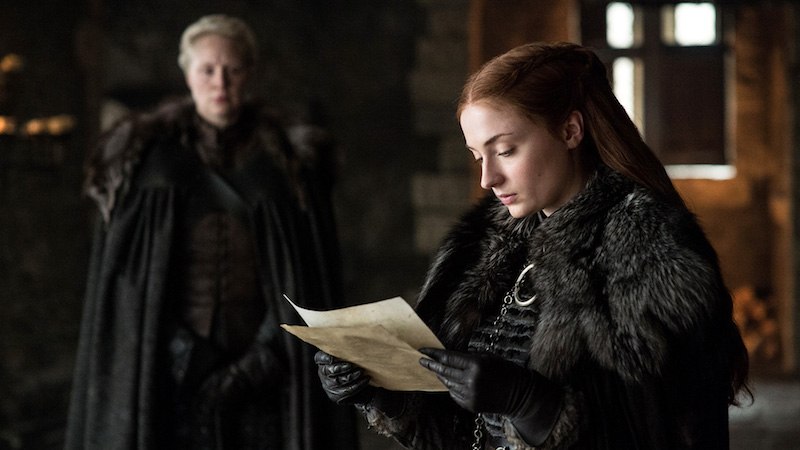 Sansa reads the invitation | HBO