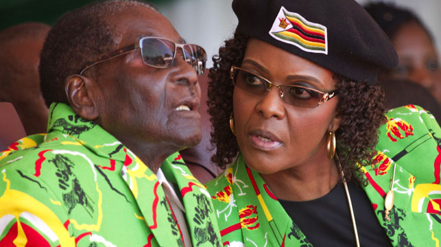 Zimbabwe's First Lady returns home after alleged model assault